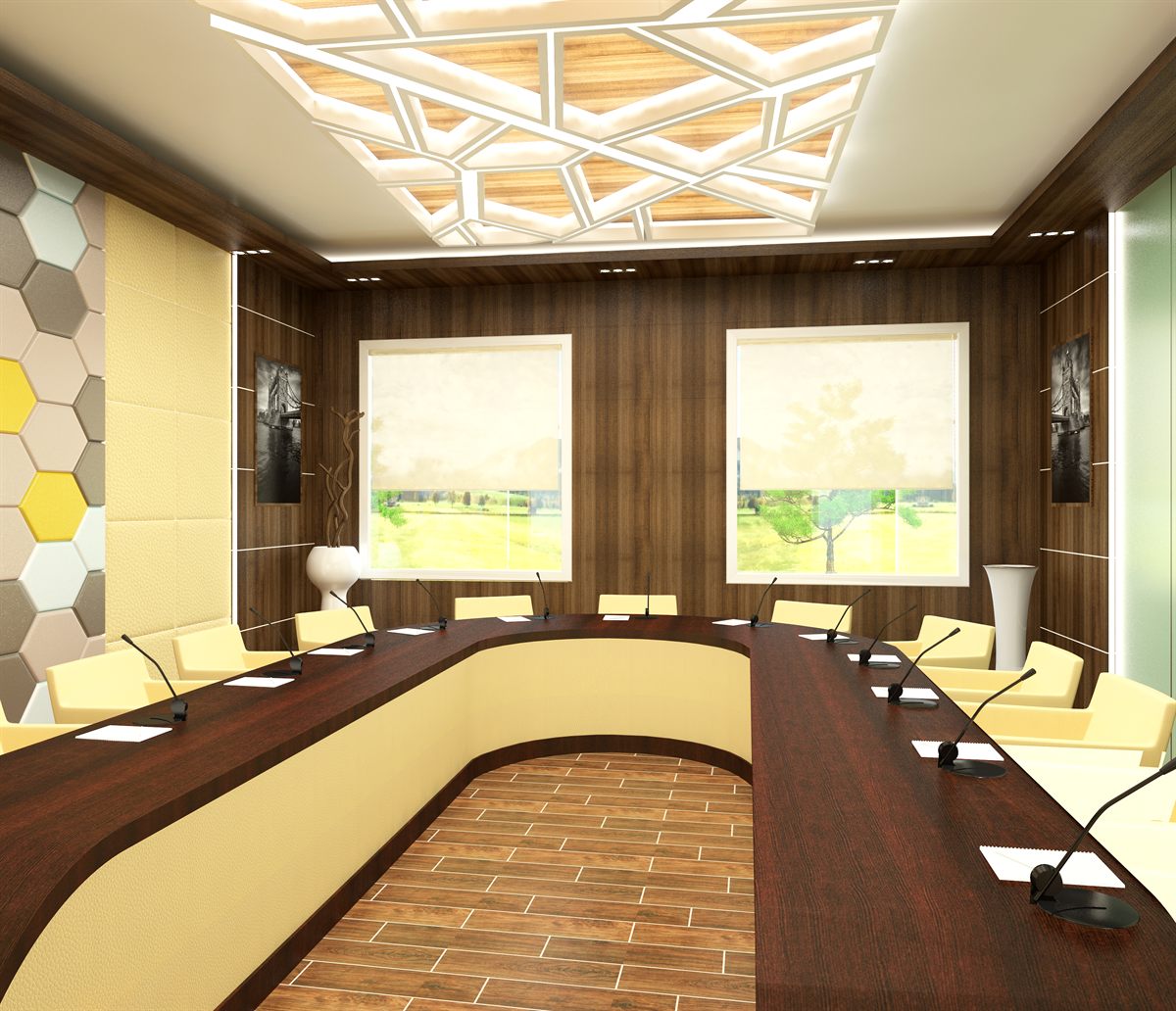 Modern conference room